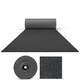 image 1 of 2 Metre Wide Exhibition Quality Ribbed Heavy Duty Anthracite Grey Carpet Runner
