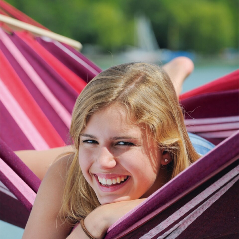 image 1 of Amazonas Freestanding Garden Hammock with Stand – Summer Set