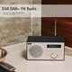 image 3 of DAB/DAB+/FM Radio Dual Mode Alarm Clock Bluetooth Speaker - August MB420B