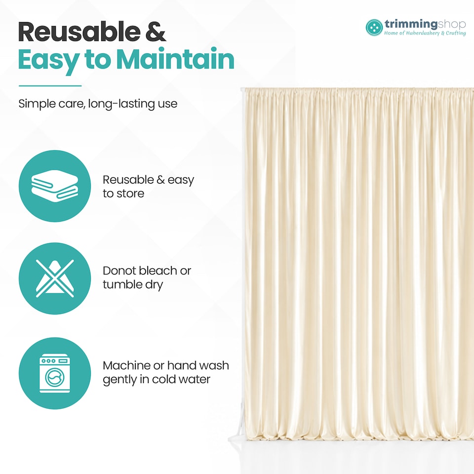 image 1 of 3x6M Velvet Photography Background, 190GSM Polyester Washable Backdrop