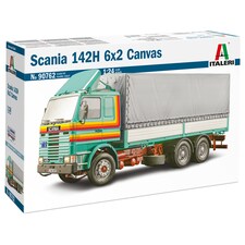 Italeri Scania 142H 6x2 Canvas Truck Model Kit Scale 1-24