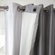 image 1 of Eyelet Blackout Curtain Lining 116cm x 175cm White White | White