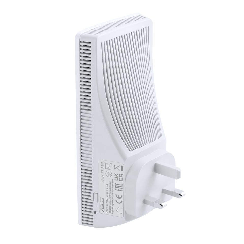 image 1 of ASUS RP-BE58 BE3600 Dual Band WiFi 7 AiMesh Range Extender - Black