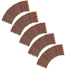 Hook + Loop Mixed Grit Sanding Pads Sheets Sander sandpaper 40 - 120Grit 100pc