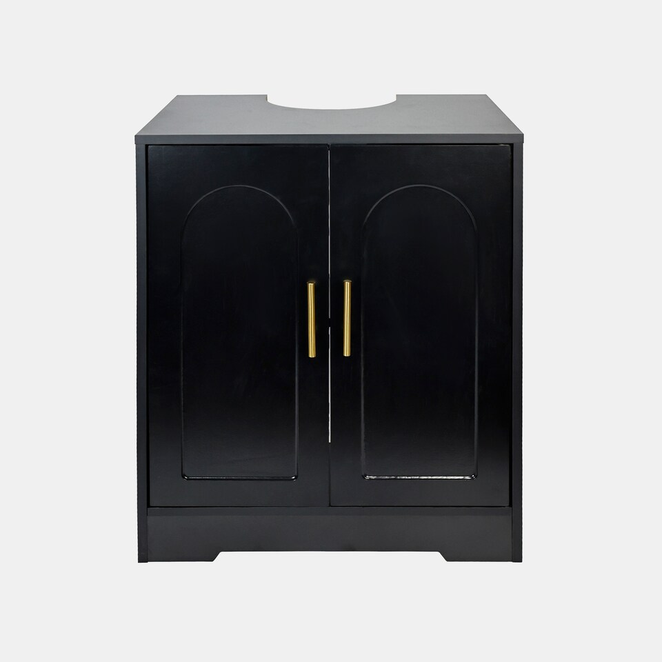 image 1 of OHS Arch Undersink Bathroom Cabinet MDF Under Basin Storage