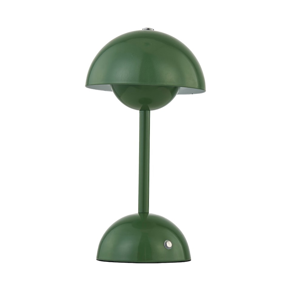 image 1 of Eleanor - Sage Green LED Rechargeable Touch Table Lamps Twin Pack