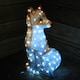 image 6 of 54cm The Snowman & Snowdog 2018 Acrylic Fox Christmas Decoration with 100 Ice White LEDs