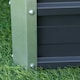 image 8 of Outsunny Raised Garden Bed Metal Planter Box for Vegetables Flower