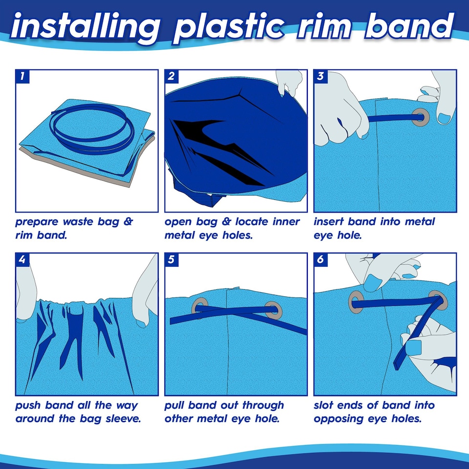 image 1 of Harbour Housewares Heavy-Duty Garden Waste Bags - 120L - Black - Pack of 3 | Black | Black