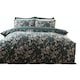 image 1 of Belledorm Aiyla Duvet Cover Set - Bottle Green - King Green | King