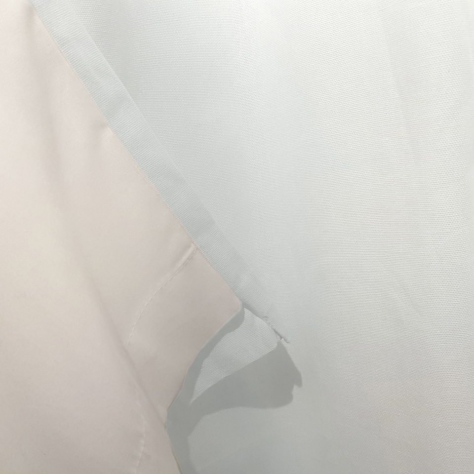 image 1 of Fusion Sorbonne Eyelet Curtains White