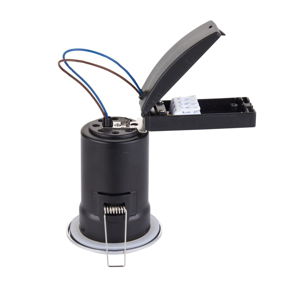 image 1 of Set of 40 - White IP65 Bathroom Recessed Fire Rated Downlights