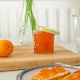 image 5 of Argon Tableware Glass Jam Jars with Yellow Gingham Lids - 90ml - Pack of 6