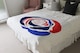 image 3 of Red & Blue Rose Blanket | Multi