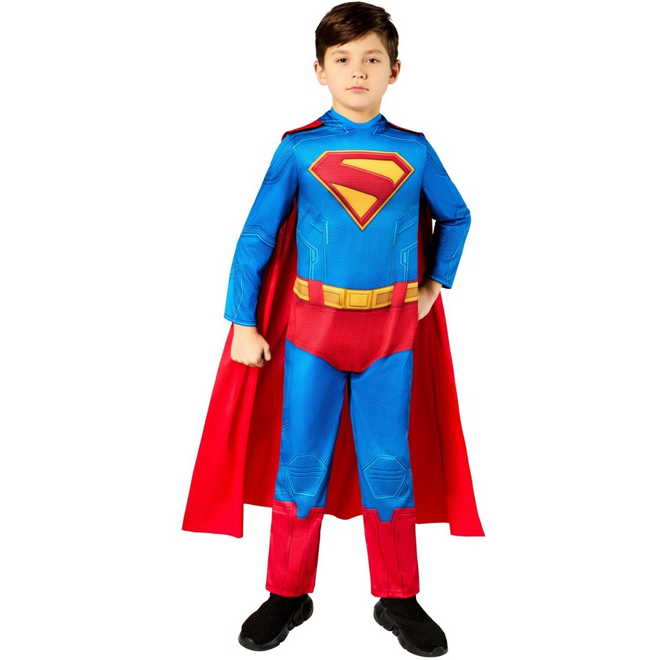 image 1 of Superman Childrens/Kids Costume - Blue/Red - 5-6 Years