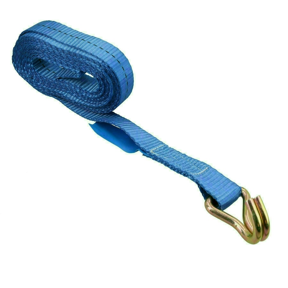 image 1 of 2 x 4 Metre x 25mm Heavy Duty ratchet Strap Tie Down Lashing Straps 0.4 Ton
