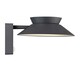 image 3 of Justina wall | Solar Light | Anthracite Black | Anthracite