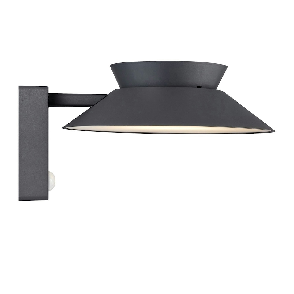 image 1 of Justina wall | Solar Light | Anthracite Black | Anthracite