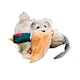 image 2 of House Of Paws Pheasant Christmas Plush Dog Toy - Brown/Green/Pink - One Size