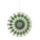 image 3 of Garden Party Assorted Paper Fan Hanging Decorations - Pack of 3