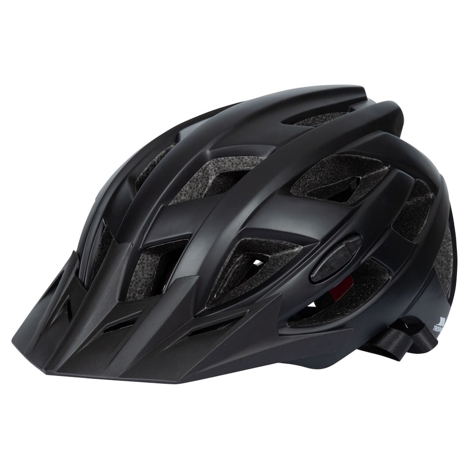 image 1 of Trespass Adults Zrpokit Cycle Helmet | Black | Black X | L | 1