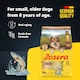 image 2 of Josera Mini Senior Salmon | Complete dry food for toy & small dogs | Grain free | Single meat protein | Smaller kibble | Herbs & fruits | 0.9kg
