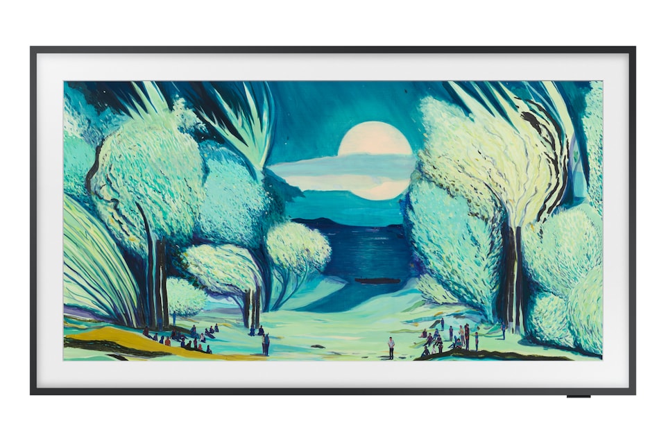 image 1 of Samsung The Frame QE43LS03FAU, 109.2 cm (43 inches), 3840 x 2160 pixels, QLED, Smart TV, Wi-Fi, Black | Black | 43"