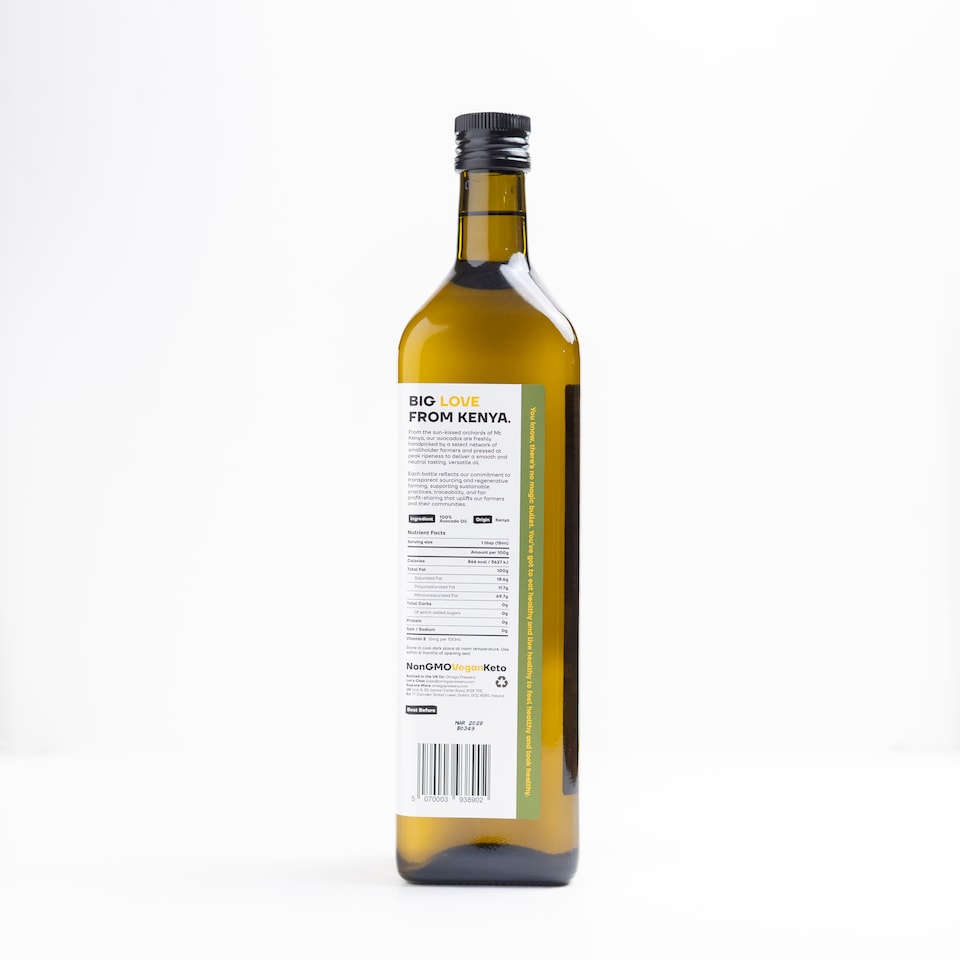 image 1 of Omega Pressery Light Avocado Oil 1L