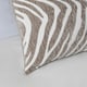 image 3 of BHS Zebra Print Cushion, Natural