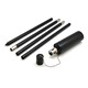 image 4 of Harbour Housewares Metal Garden Torch - Cylinder - Black