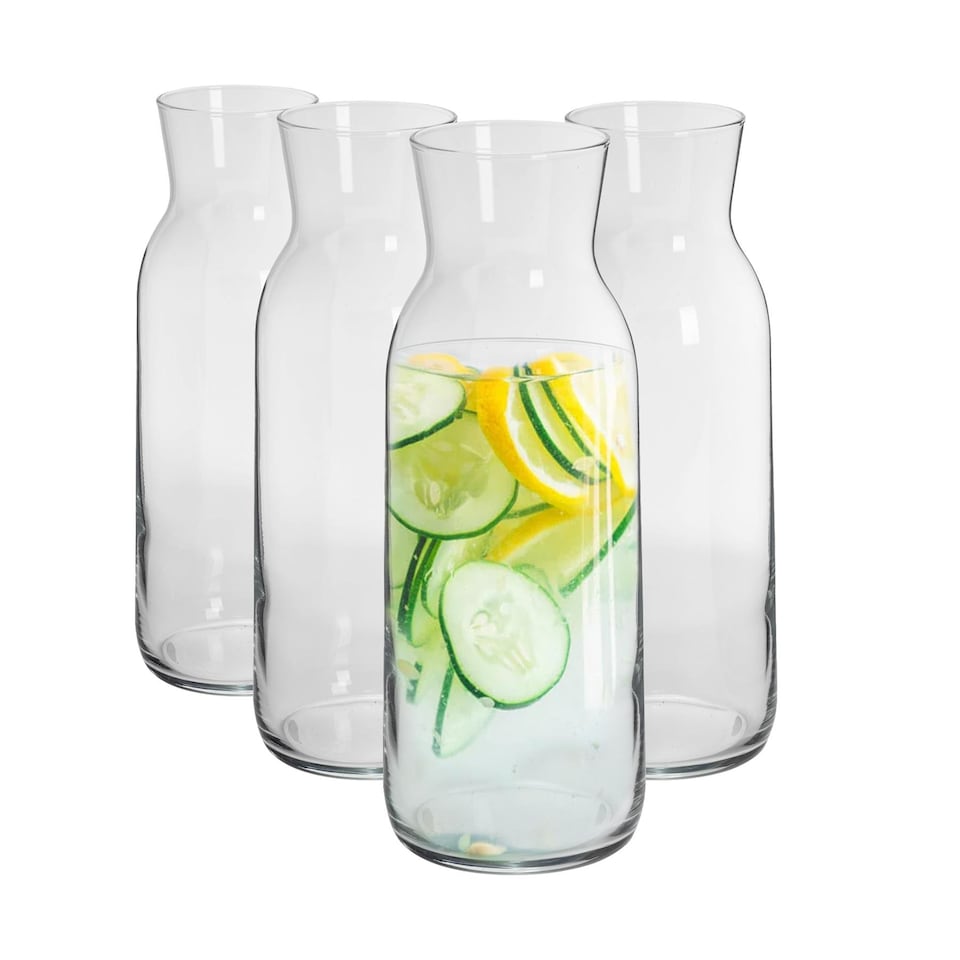 image 1 of Argon Tableware Brocca Glass Carafes - 1.2 Litre - Pack of 4