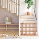 image 10 of Safetots Wooden Elegance Gate, Natural, 79cm - 87cm, Pressure Fit Safety Gate, 57cm Extra Wide Doorway, Easy Installation