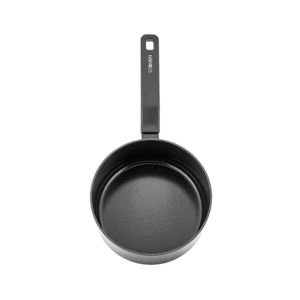 image 1 of Stoven Noir 3 Piece Saucepan Set