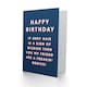 image 2 of Grey Hair Wisdom Genius Him Dad Grandad Joke Funny Birthday Card