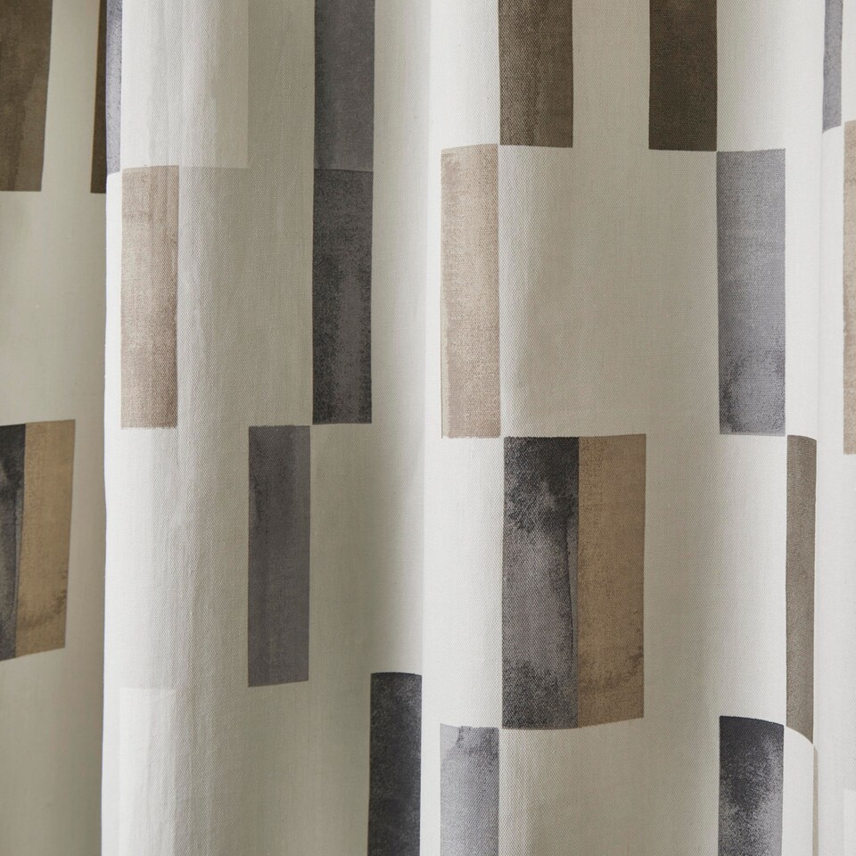 image 1 of Fusion Oakland Eyelet Curtains Natural