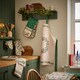image 3 of Ulster Weavers Christmas Robins Tea Towel - Cotton Green