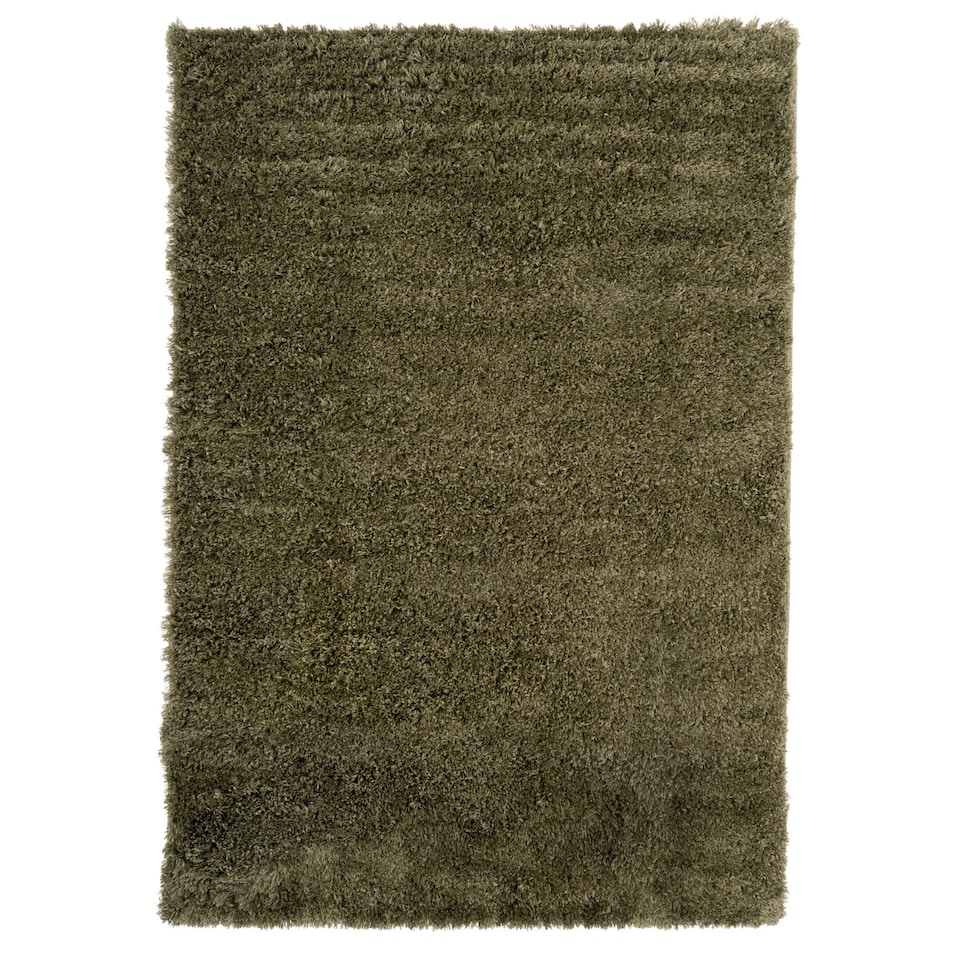 image 1 of KUKOON Dark Green Super Soft Shaggy Area Rug 120cm x 170cm