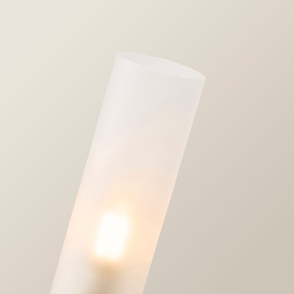 image 1 of ValueLights Maya Matte Black 2 Way Curved Upright Wall Light | Black