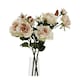 image 2 of Hill Interiors The Natural Garden Collection Tea Rose Artificial Flower - Pale Pink - One Size
