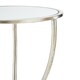 image 3 of Interiors By Premier Industrial Design Silver Finish Side Table, Versatile Small Table For Livingroom, Everyday Use Lounge Table Silver