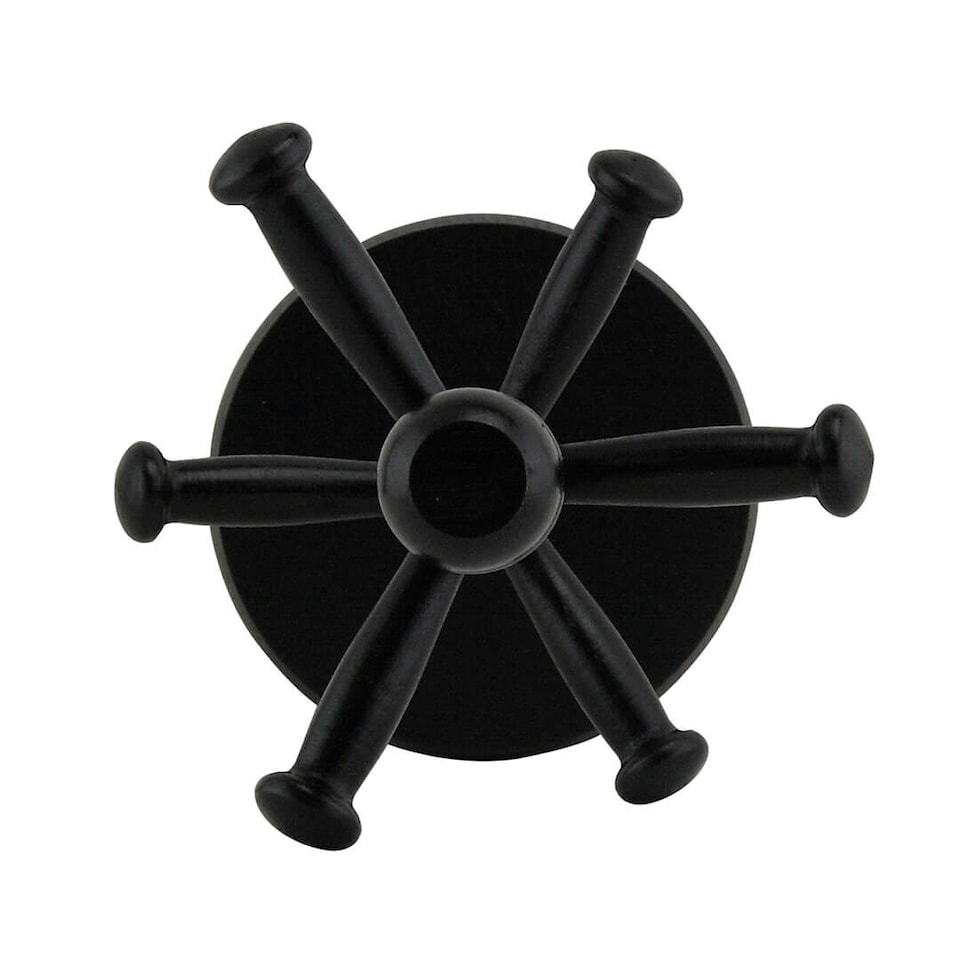 image 1 of Apollo Towel Holder Black