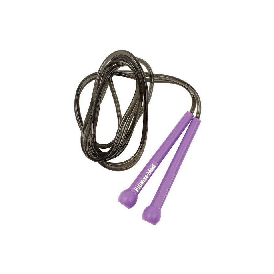 image 1 of Fitness Mad Speed Rope - Purple - 8ft