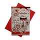 image 4 of Red Glitter Hearts Classic Design Valentine's Day Card