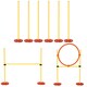 image 1 of PawHut Outdoor 3 PC Dog Pet Agility Training Garden Starter Obstacle Set for Dog