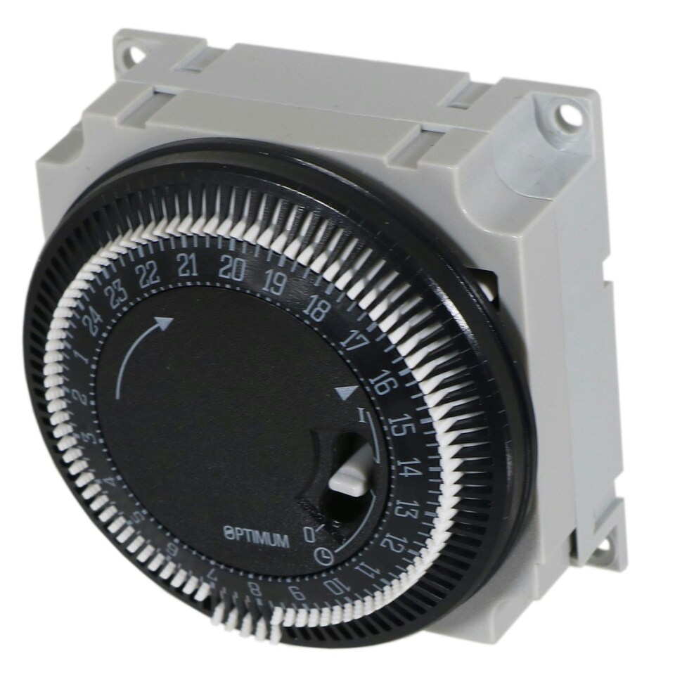 image 1 of Optimum Synchronous Timer Module 24 Hour Time with Manual Override OP-FM1STUH0