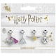image 1 of Harry Potter Silver Plated Charms (Set Of 4) | Silver | Silver | One Size | 1