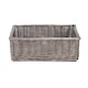 image 2 of Extra Large Antique Wash Finish Wicker Tray | Brown | Brown | Extra Large