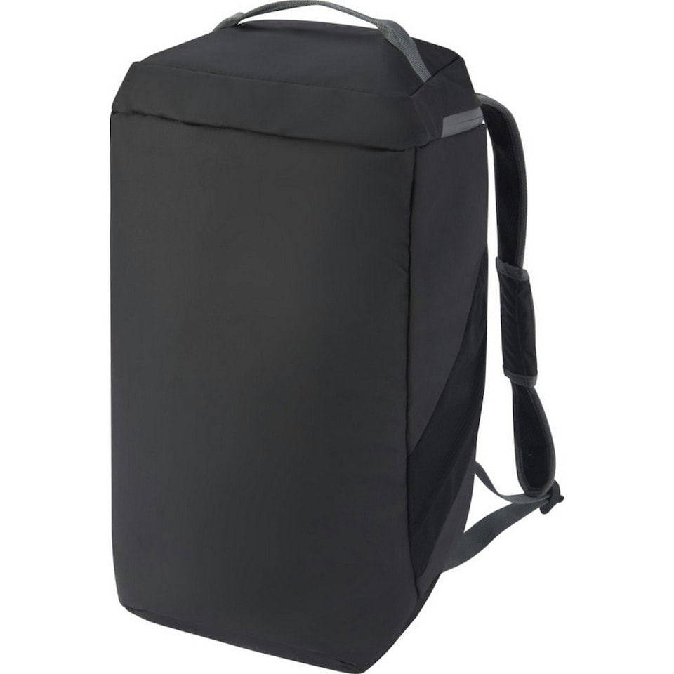 image 1 of Aqua 2 in 1 Water Resistant Recycled 35L Duffle Bag - Solid Black - One Size