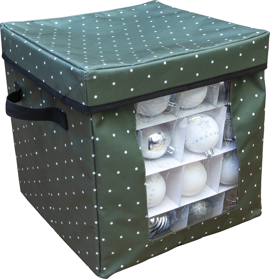 image 1 of Christmas Storage Box For Upto 64 Baubles