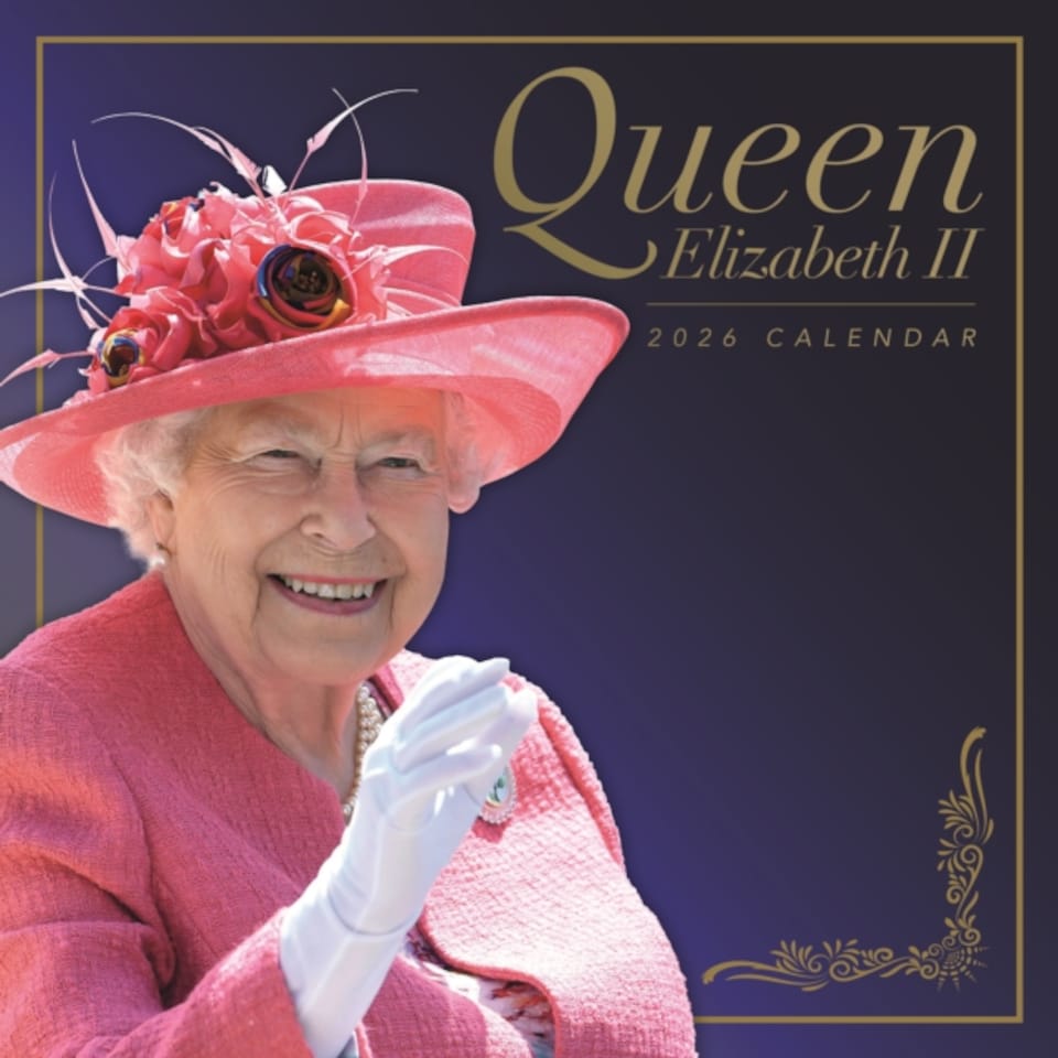 image 1 of Queen Elizabeth Ii Square Wall Calendar